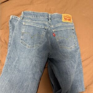 Levi's Women’s  Denim Blue Straight Jeans